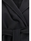 wool drap robe coat