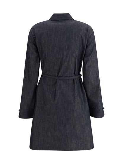 FENDI 38 chambray dress