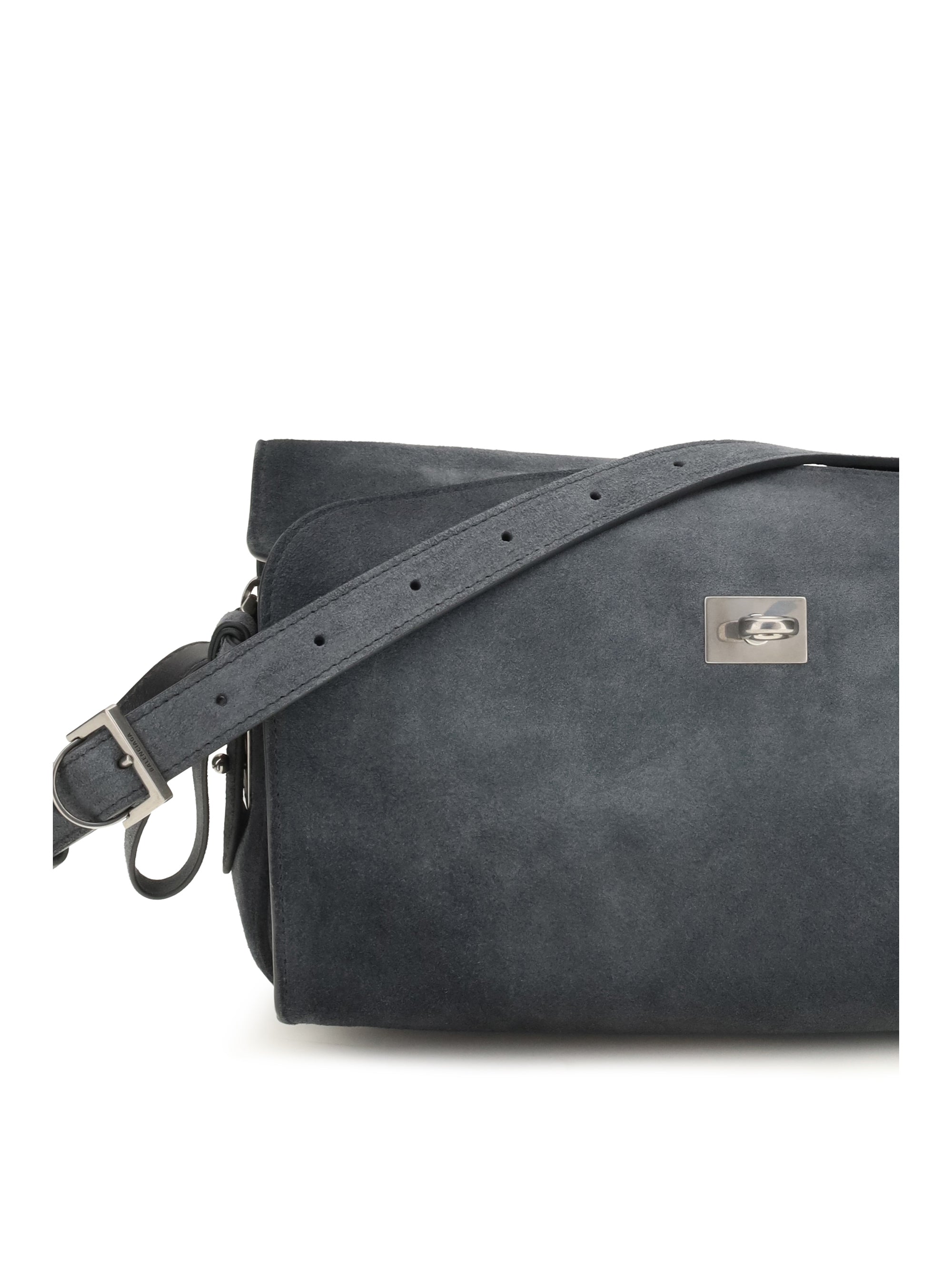 medium le 7 suede shoulder bag
