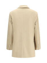 MAX MARA 38 olimpia stretch canvas jacket