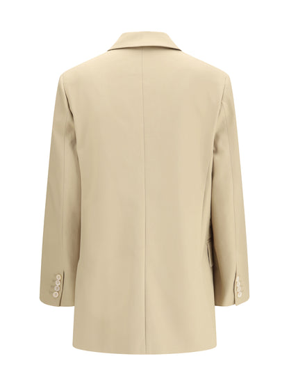 MAX MARA 38 olimpia stretch canvas jacket
