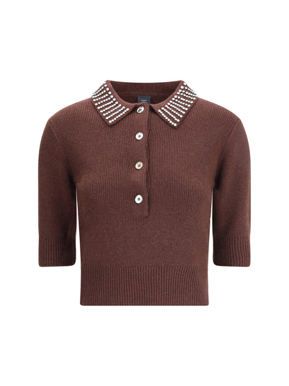 PINKO S emilia sweater with strass 