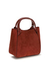 mini bettina suede tote bag