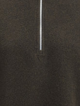 RIER S suede wool pile athletic jacket