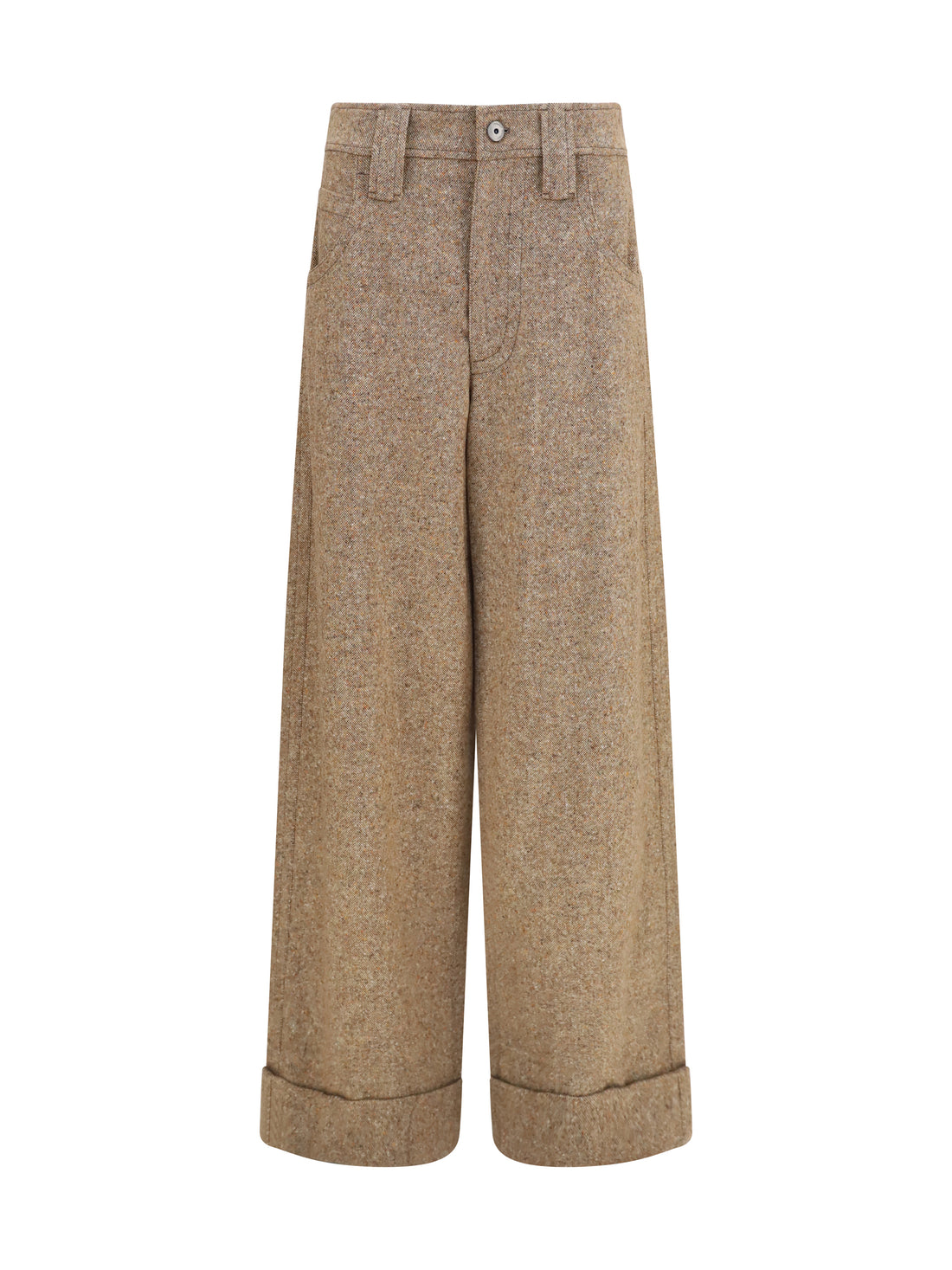 BRUNELLO CUCINELLI 40 tailored wool-blend pants