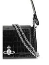hazel medium croc-effect shoulder bag