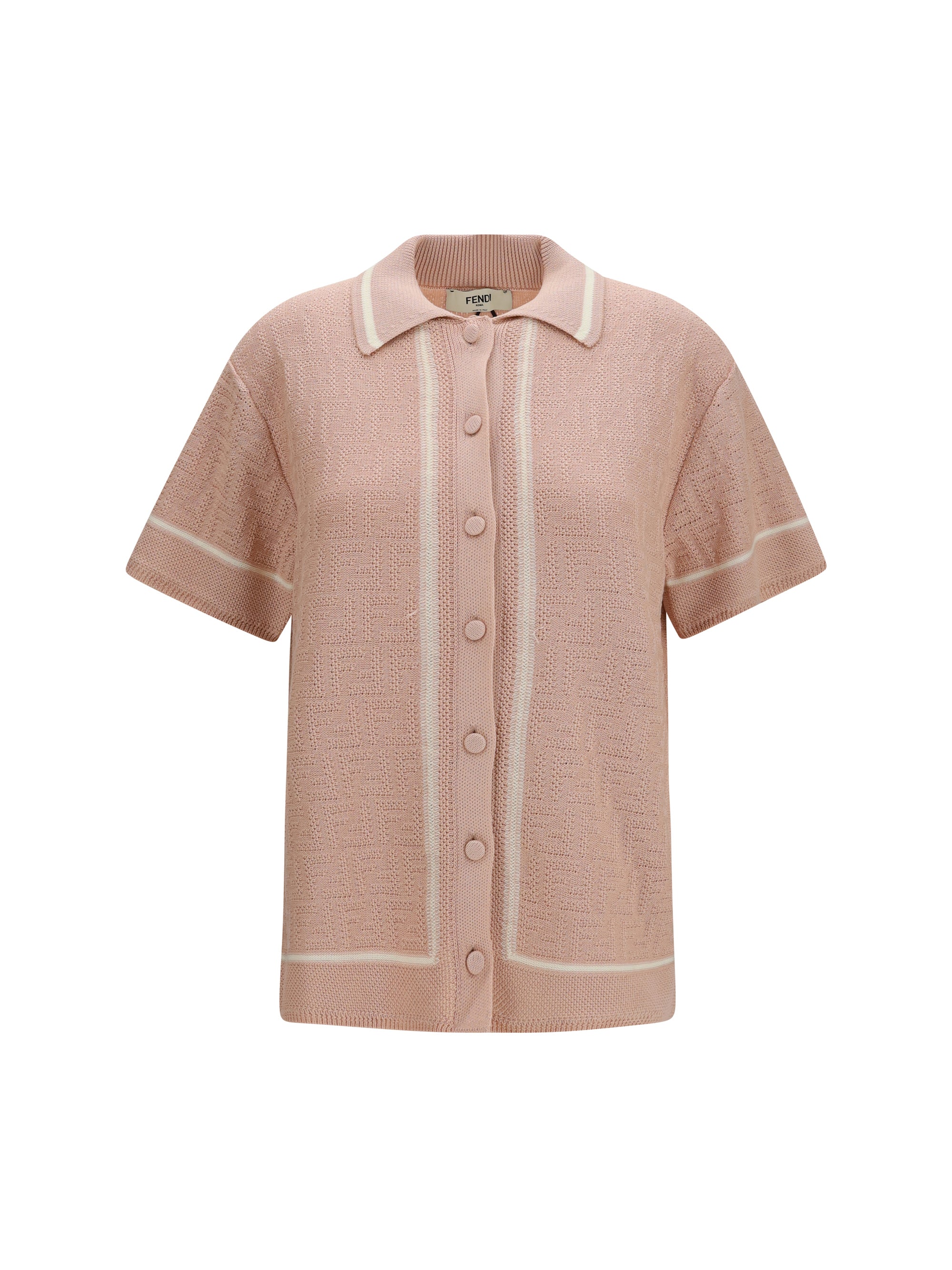 ff all-over crochet shirt