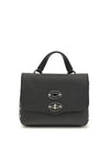 saeta baby leather postina handbag