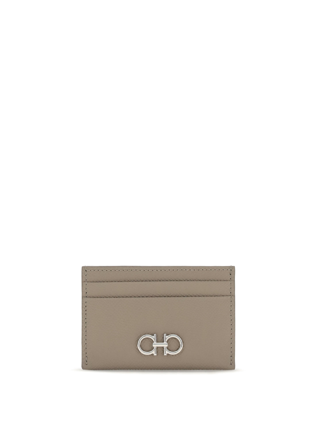 FERRAGAMO OS gancini card holder