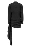 mini dress in cotton poplin