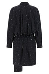 mini dress in cotton poplin