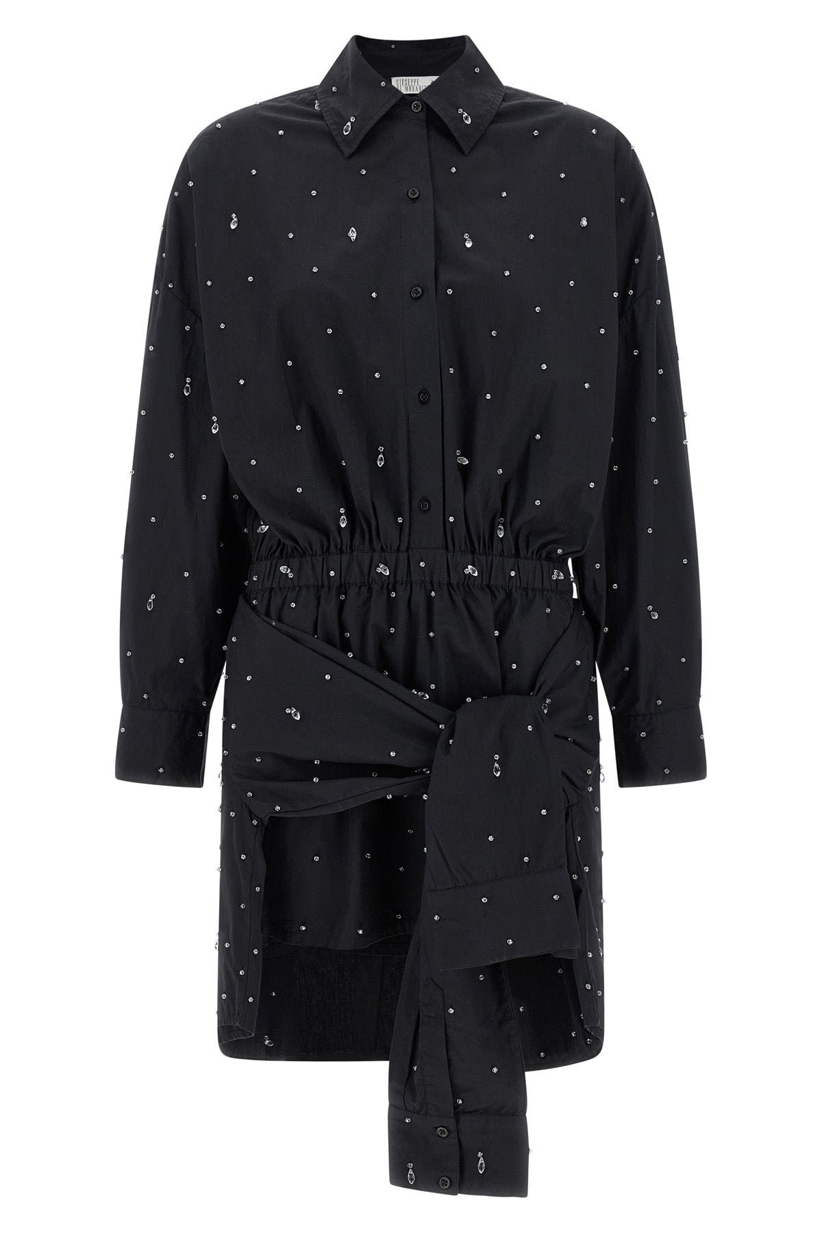 mini dress in cotton poplin
