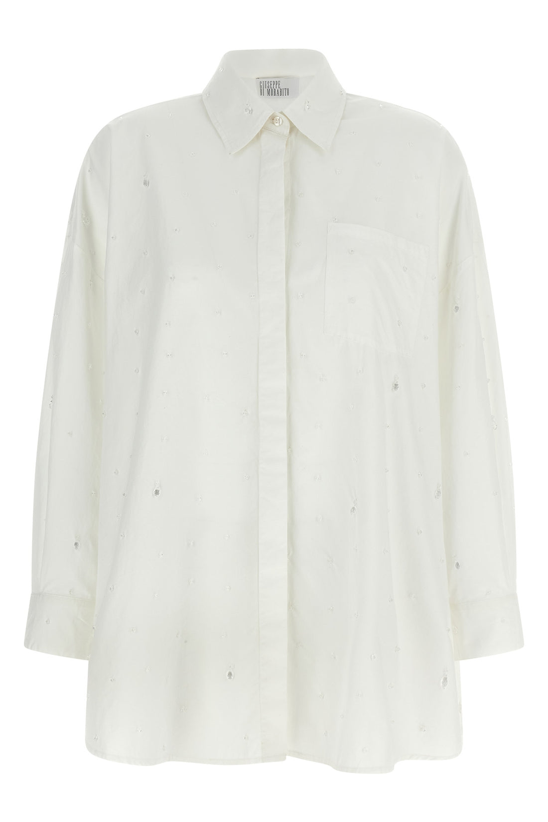 GIUSEPPE DI MORABITO S cotton poplin shirt