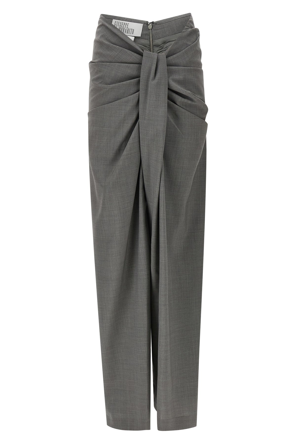cool wool mélange trousers