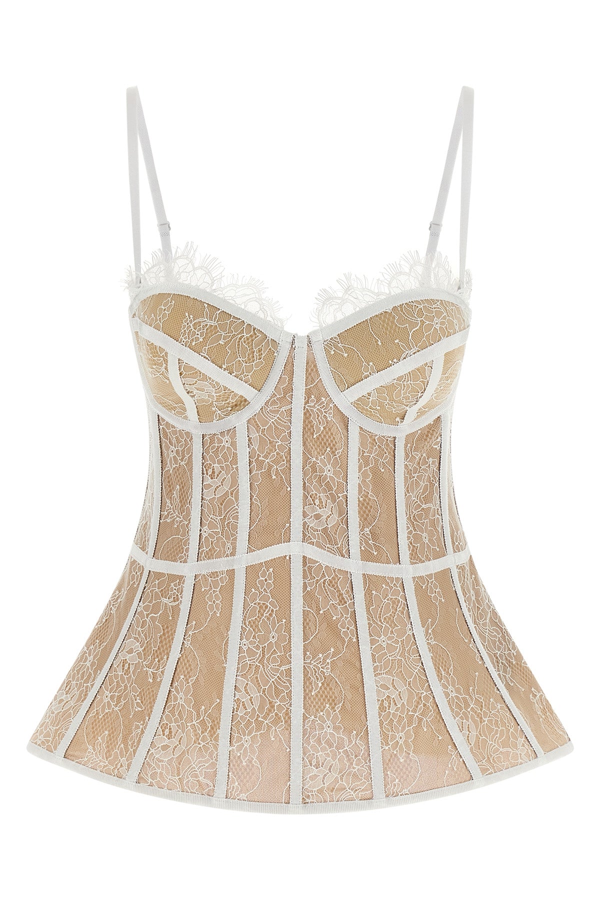 worked lace top