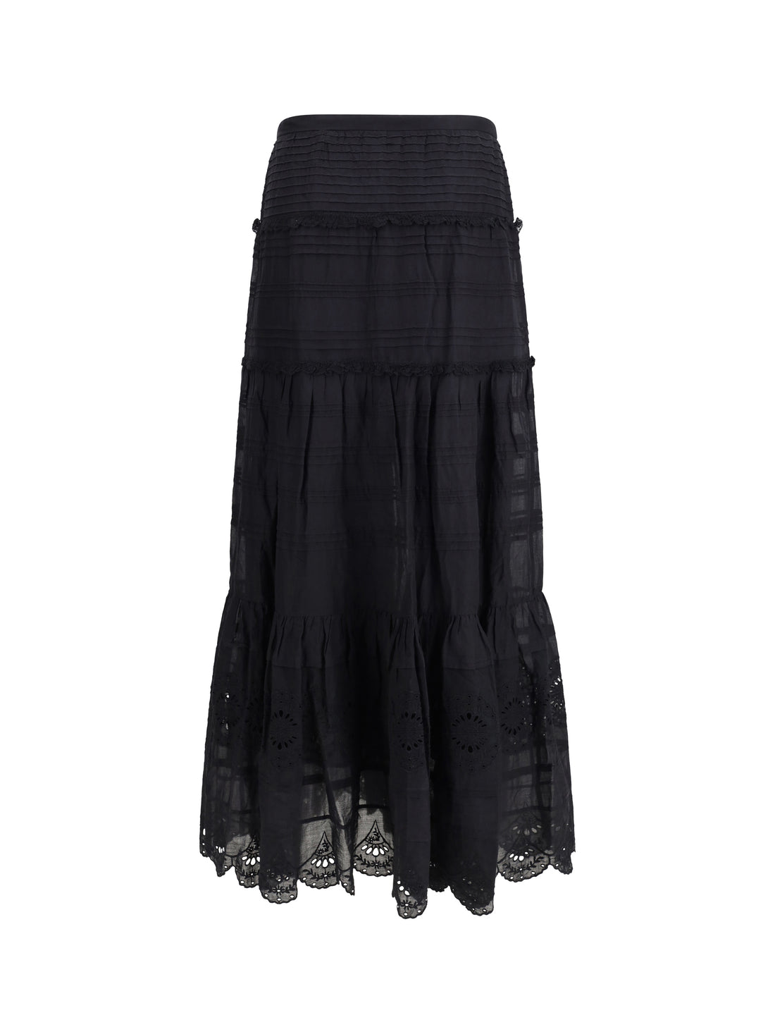 MARANT ETOILE 36 paoline long cotton skirt