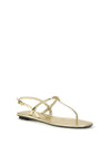 leather flip-flop sandals