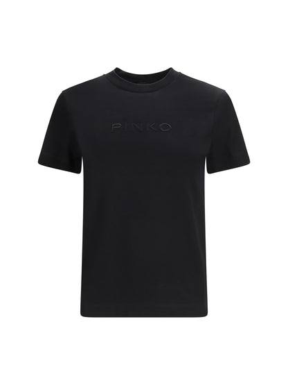 PINKO L start t-shirt jersey patch