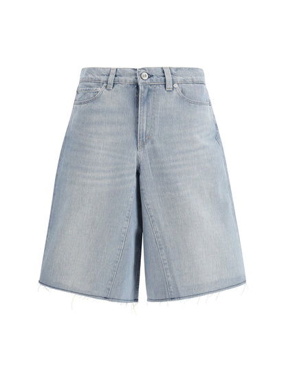 OUR LEGACY 34 midi shorts pale coast wash 