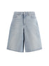 OUR LEGACY 34 midi shorts pale coast wash 