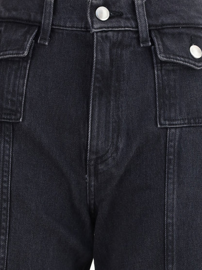 7FOR 24 lotta wide leg jeans