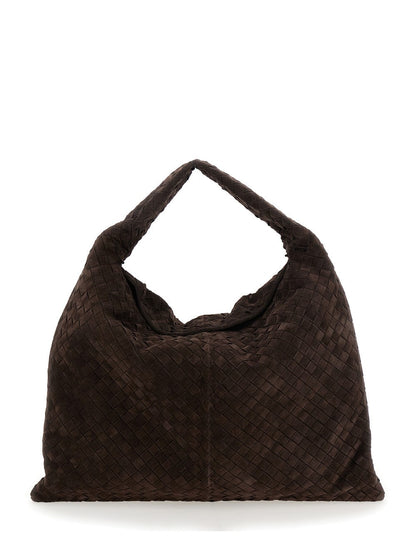 Hop Large Suede Leather Shoulder Bag