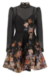 the zimmermann valiant embellish mini dress defines a romantic and structured si