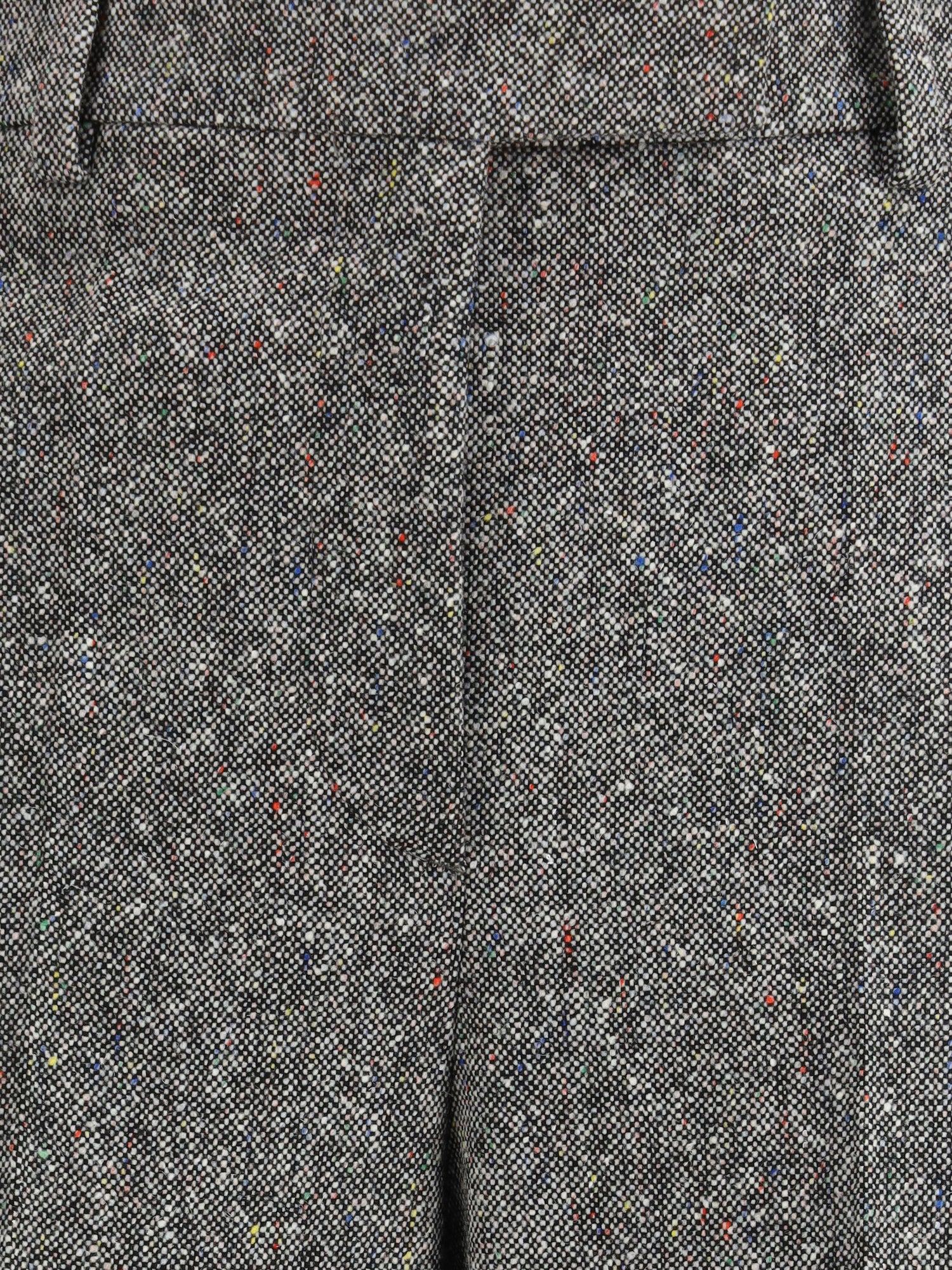 VALENTINO 42 bottonato natté wool trousers