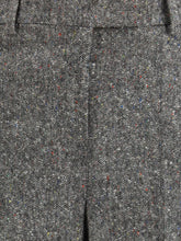 VALENTINO 42 bottonato natté wool trousers