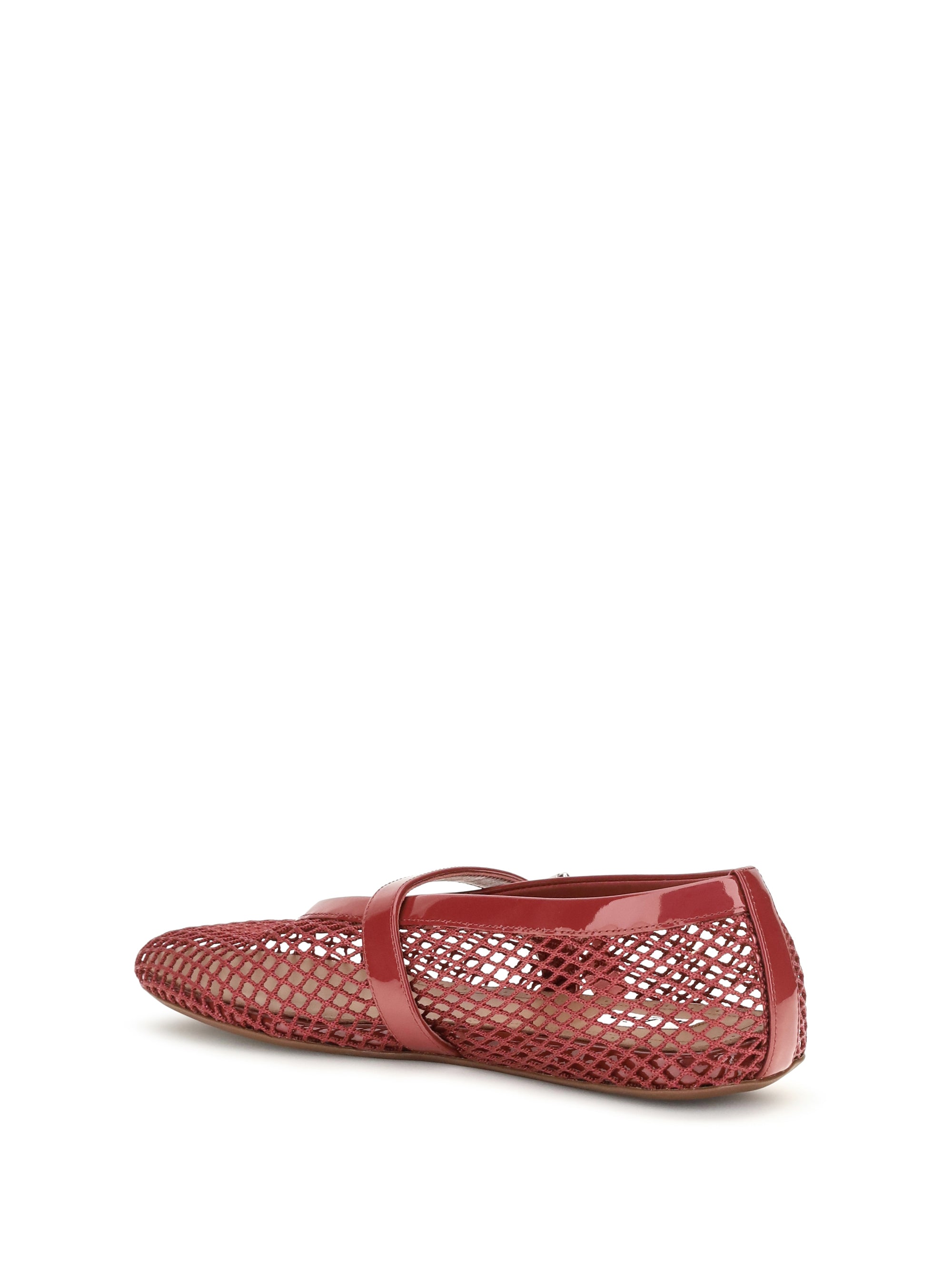 mesh ballerinas
