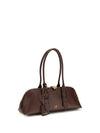 large bowling baguette shoulder bag