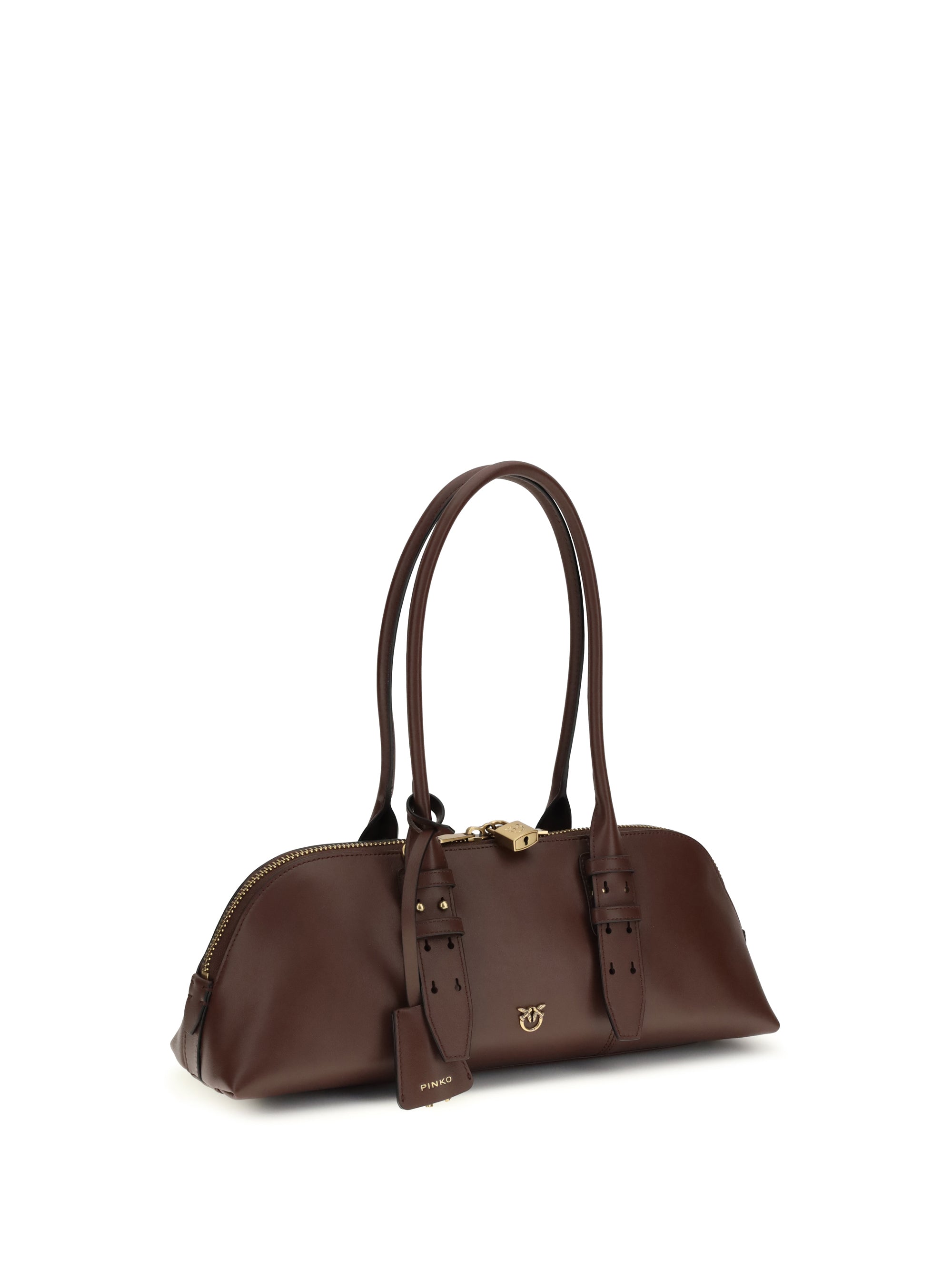 large bowling baguette shoulder bag