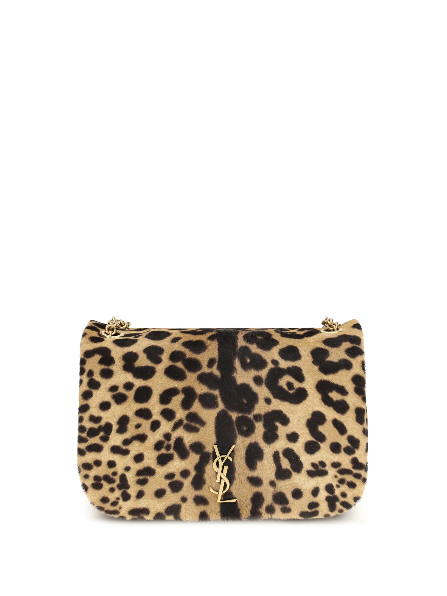 SAINT LAURENT OS jamie mini leopard print shoulder bag