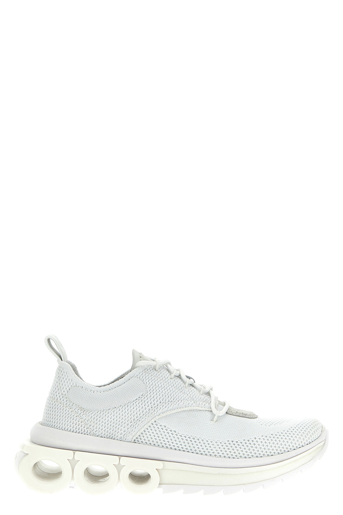 FERRAGAMO 8.5 mina synthetic knit sneakers
