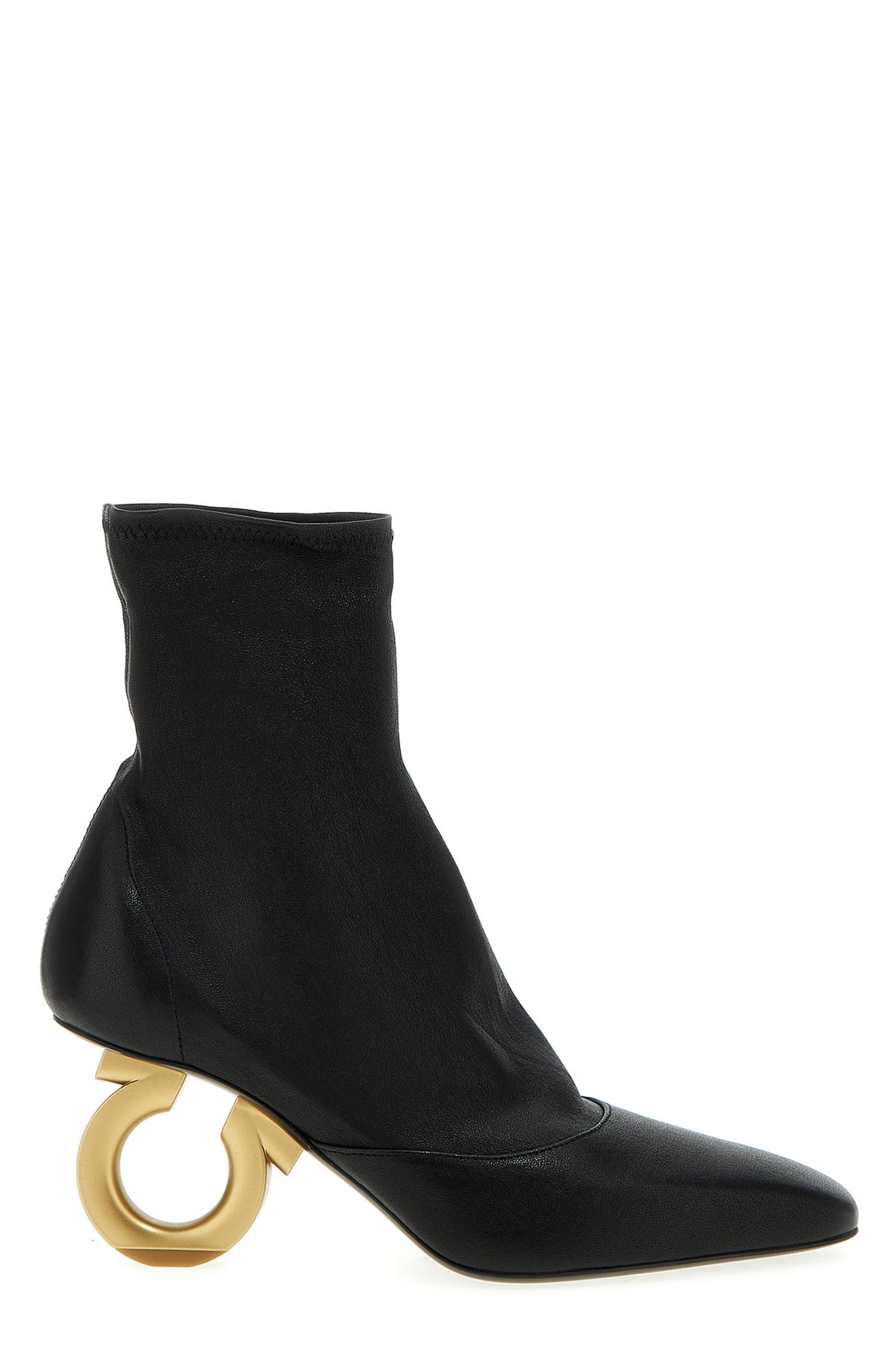 FERRAGAMO 8 adhar nappa ankle boots