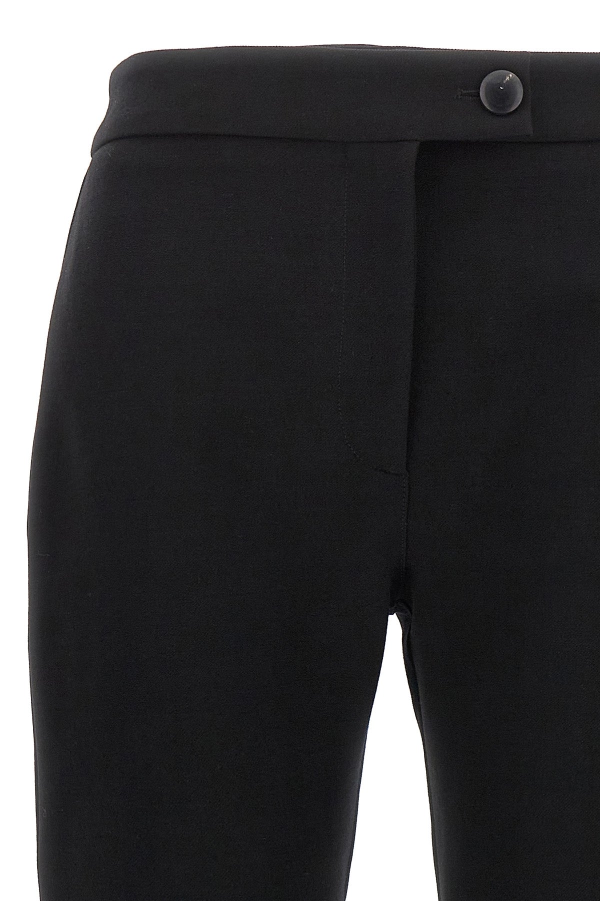 stretch wool pants