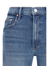 MOTHER DENIM 24 mid rise lasso sneak jeans