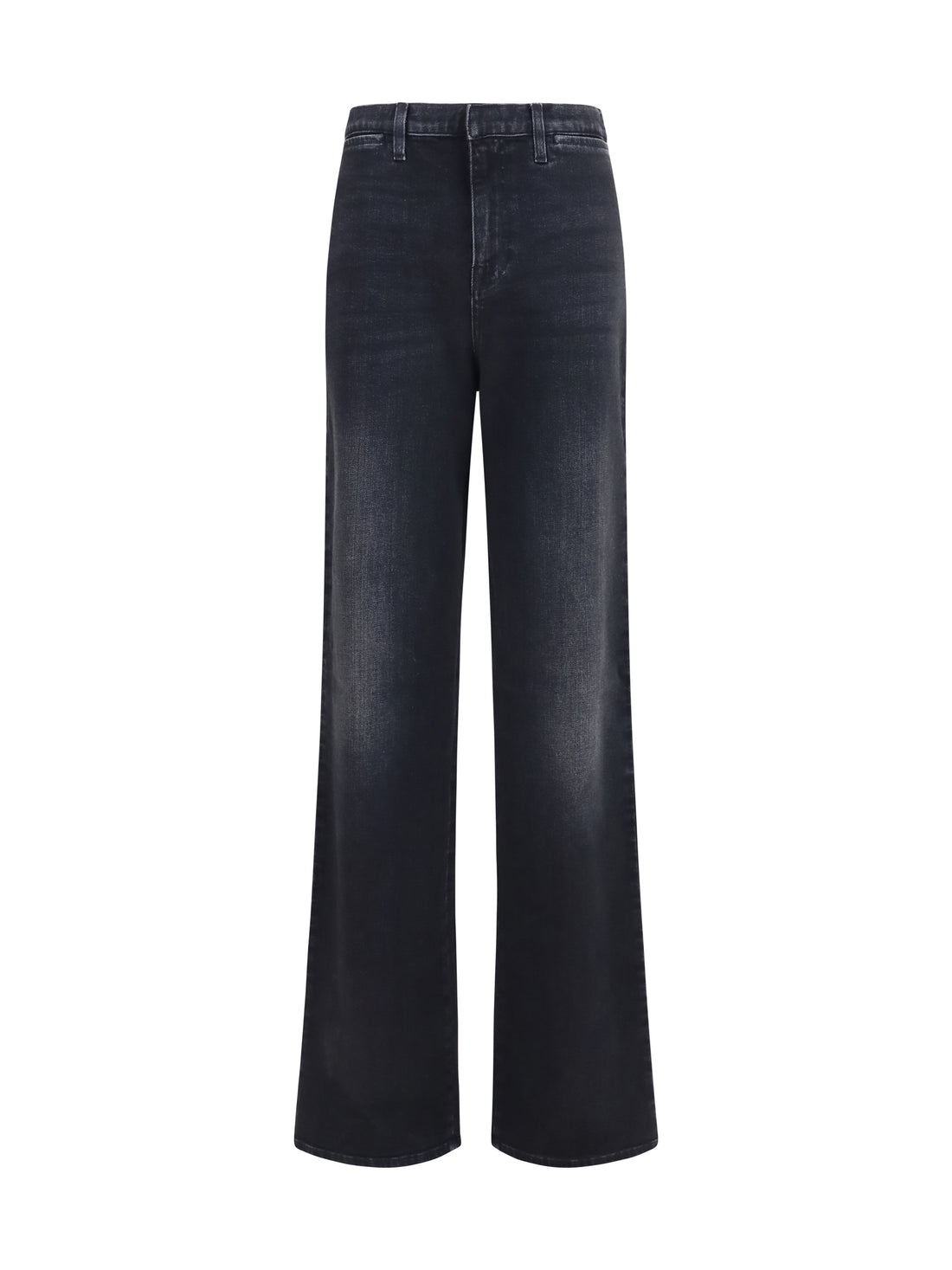 GUCCI 25 stretch cotton jeans with web stripe