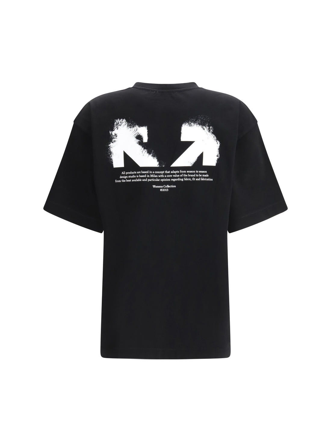OFF-WHITE M half arrow skate logo t-shirt