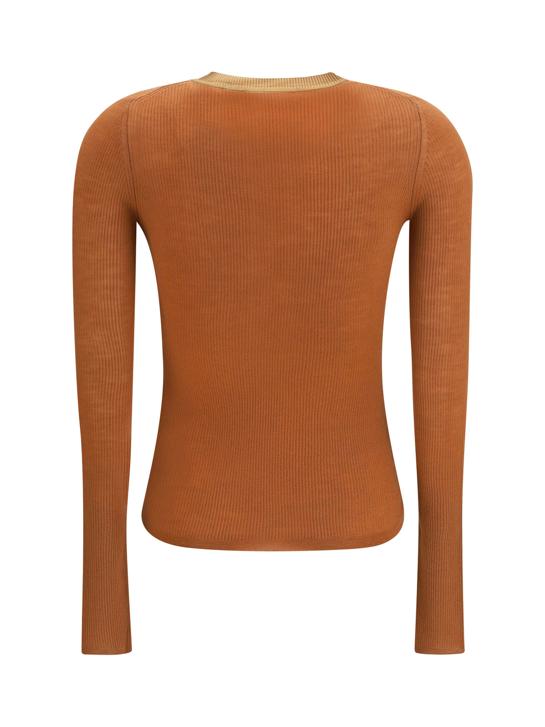 CHLOÉ M ultra-fine wool knit henley top