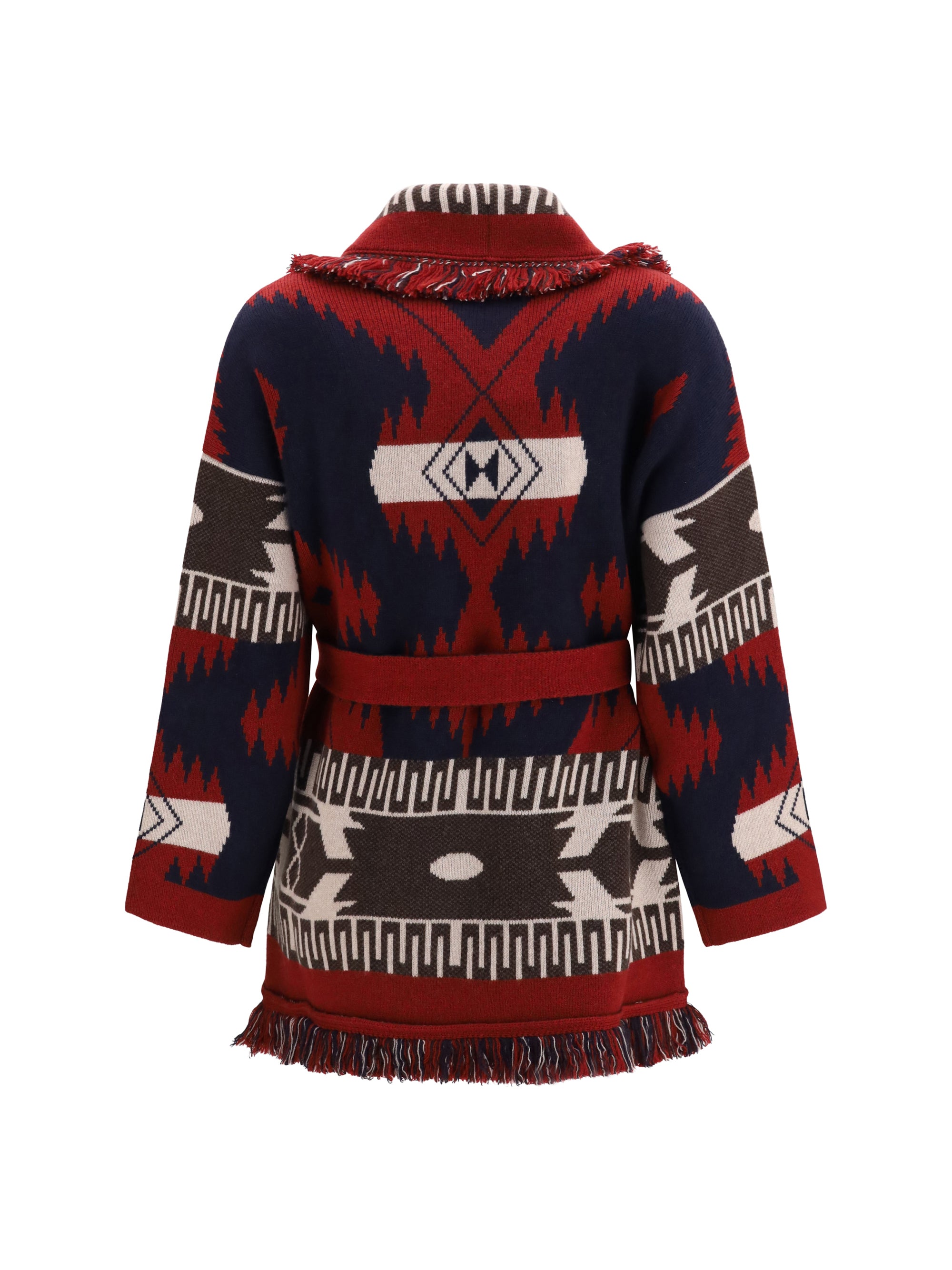 icon jacquard cardigan