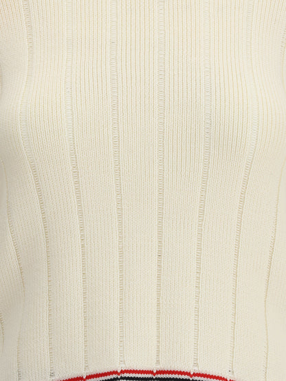 THOM BROWNE 38 ribbed sweater 