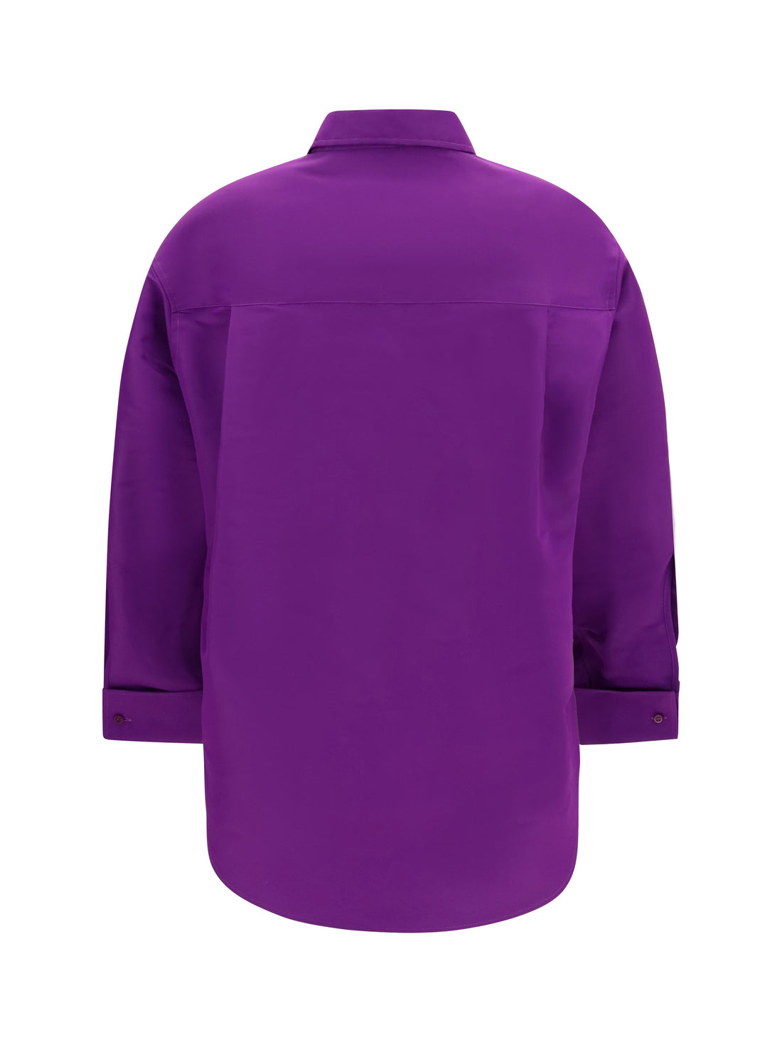 BALENCIAGA 36 asymmetric cotton shirt