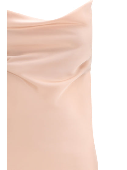 PINKO 38 farro satin dress