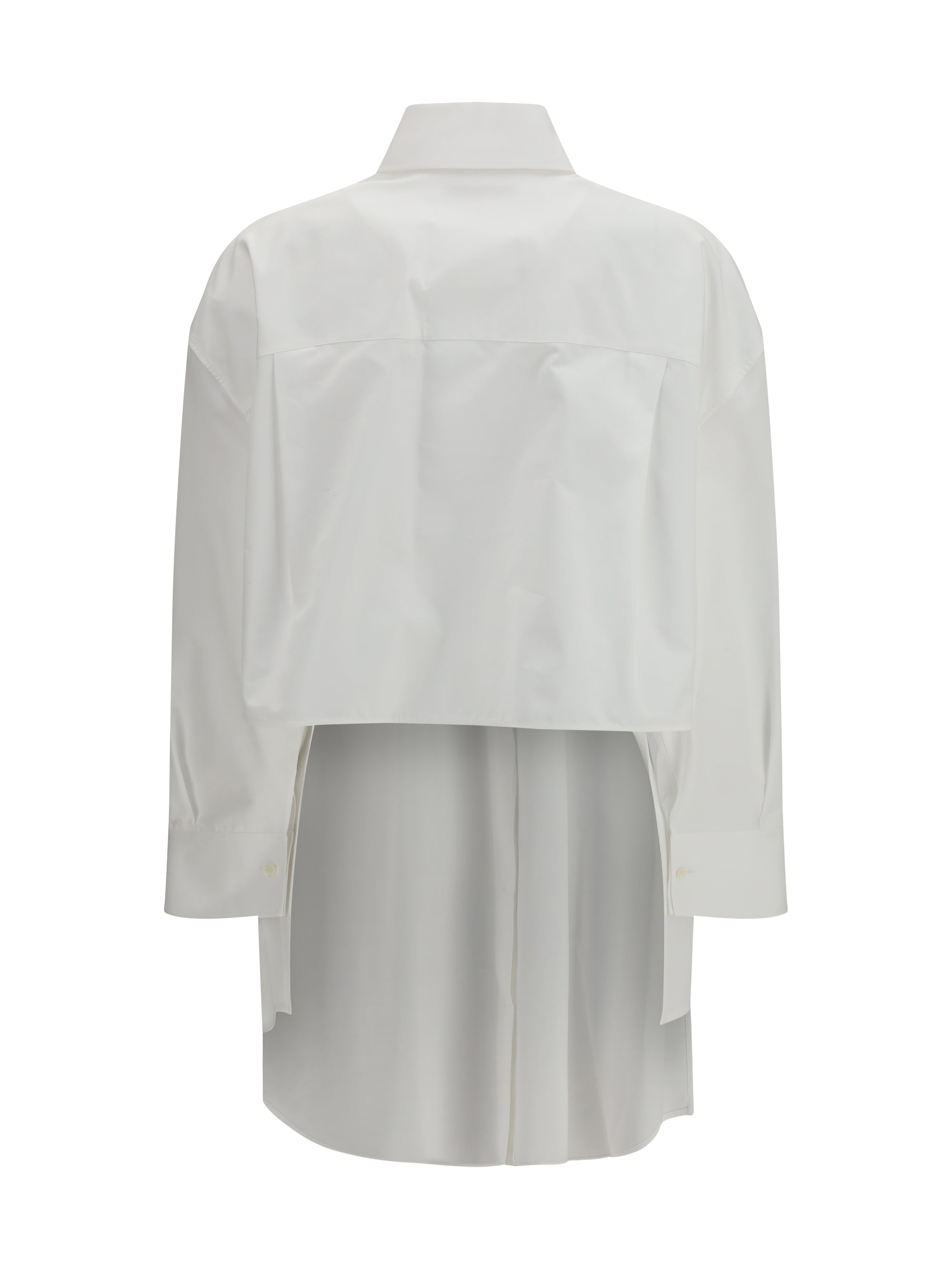 backless cotton shirt