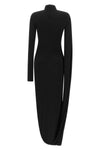 the long giuseppe di morabito dress redefines the codes of the evening through a