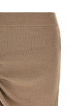 the giuseppe di morabito knitted skirt redefines the codes of knitwear through a