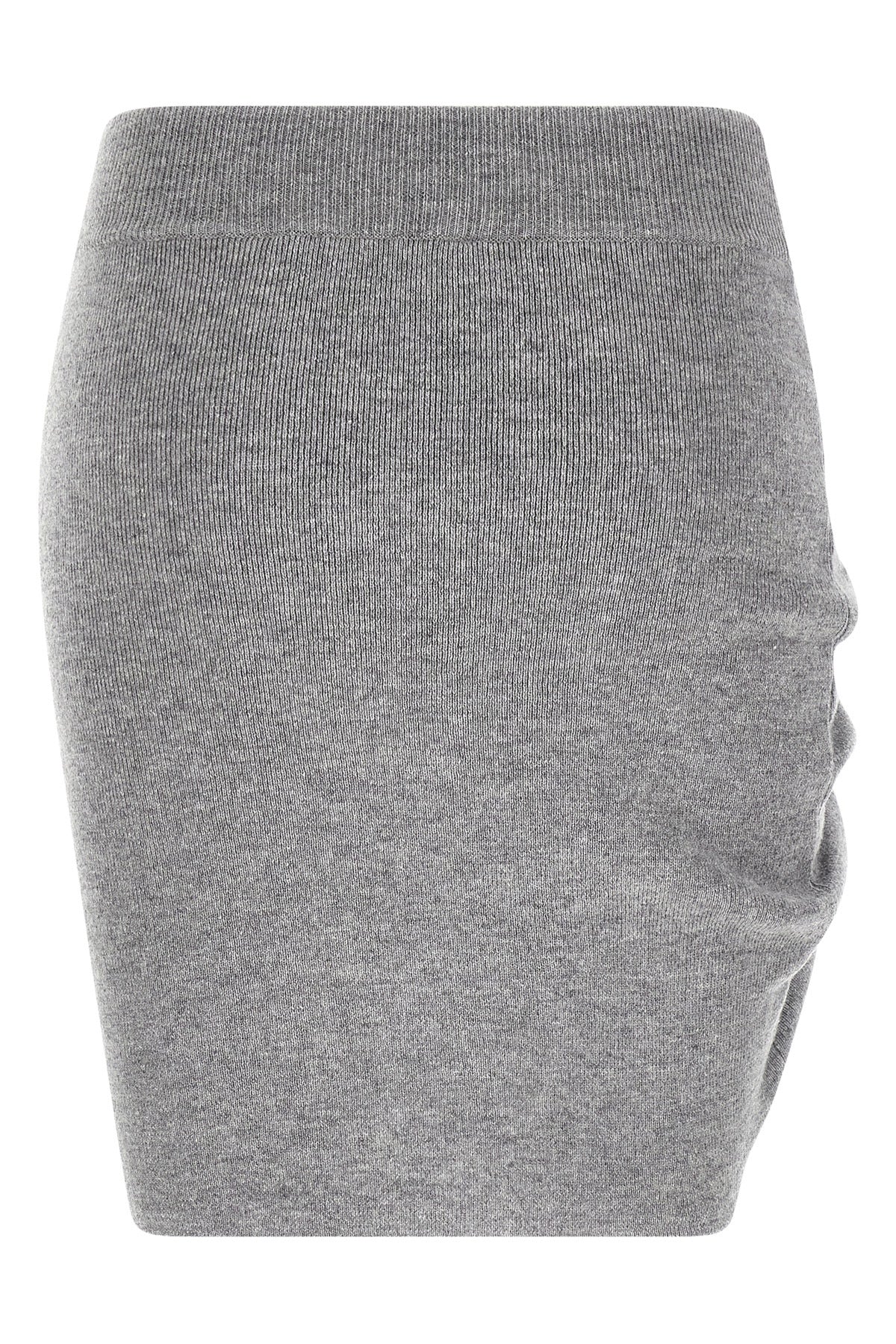 the giuseppe di morabito knitted skirt defines a tight silhouette through a sart