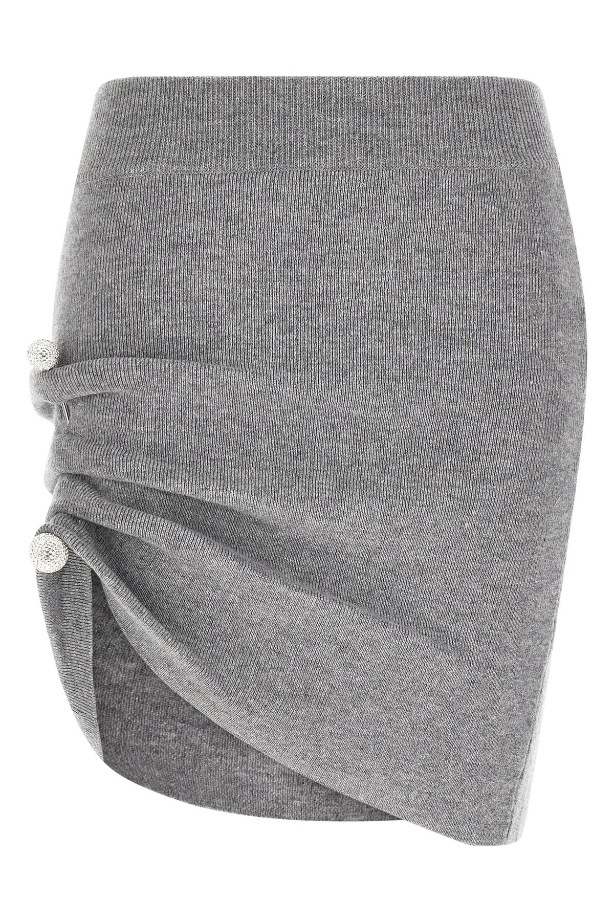 the giuseppe di morabito knitted skirt defines a tight silhouette through a sart