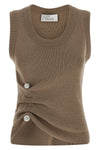 the giuseppe di morabito knitted top redefines contemporary tailoring through pr